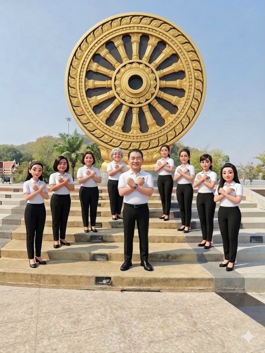 Ai "สำนักงานพัฒนาชุมชนอำเภอเมืองเพชรบุรี โปร่งใส ไร้ทุจริต"