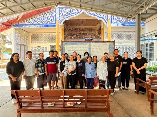 สพอ.เมืองเพชรบุรี ดำเนินโครงการพัฒนาศักยภาพคณะกรรมการหมู่บ้านต้นกล้ากองทุนแม่ของแผ่นดิน